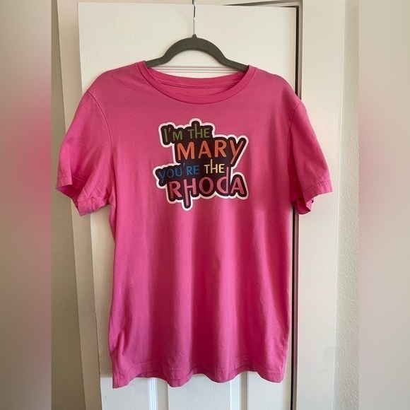 🔥VINTAGE🔥 Inspired Mary and Rhoda Tee in Unisex Adult Large - Picture 2 of 2